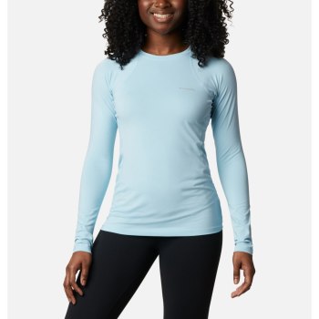 Columbia Midweight Stretch Baselayer Long Sleeve, Sudaderas Azules Para Mujer | 136089-MOU